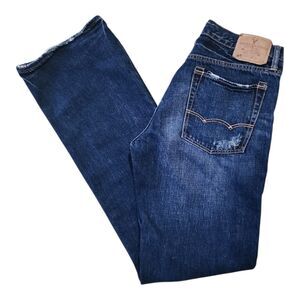 American Eagle Outfitters Jeans Men's 34x36 Low Rise Slim Bootcut Blue